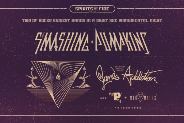 Smashing Pumpkins Announce “Spirits On Fire” Tour with Jane’s Addiction