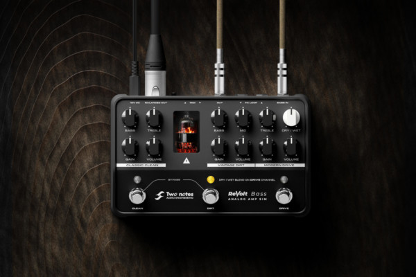 Two Notes Audio Unveils ReVolt Bass Analog Amp Sim
