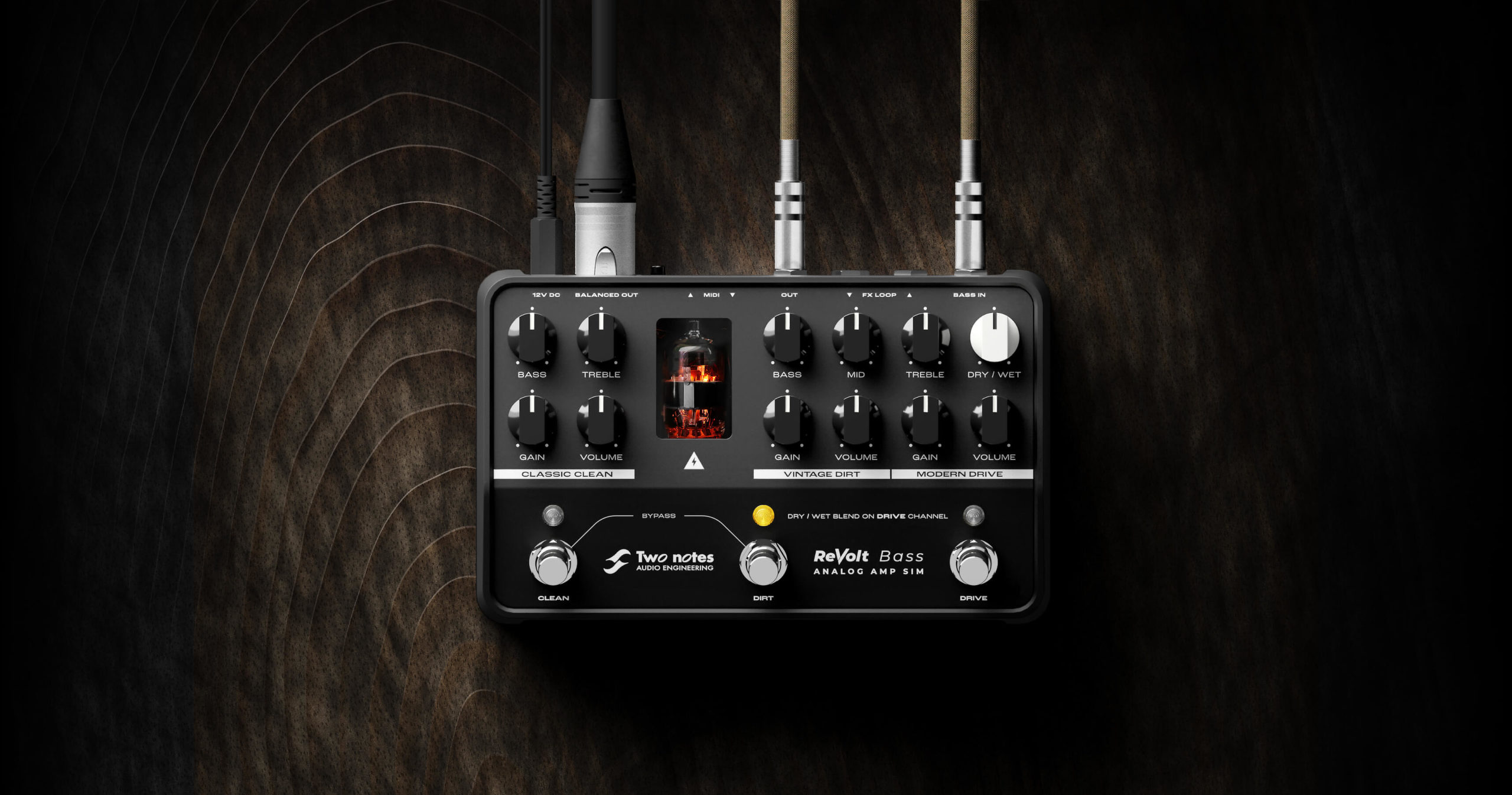 Two Notes Audio Unveils ReVolt Bass Analog Amp Sim