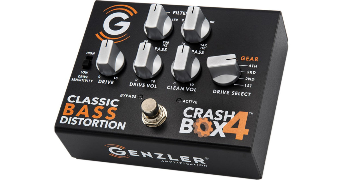 Genzler Amplification Crash Box 4 Bass Pedal