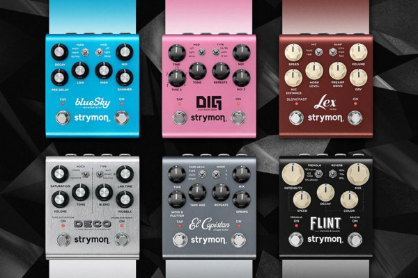 Strymon Updates Six Pedals with New Features