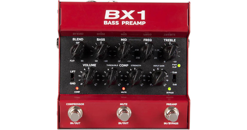Carvin Introduces the BX1 Bass Preamp Pedal