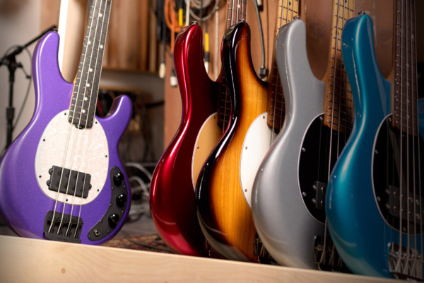 Ernie Ball Music Man Introduces 2022 Short Scale StingRay Models