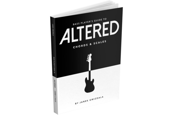 Janek Gwizdala Publishes “Bass Player’s Guide to Altered Chords & Scales”