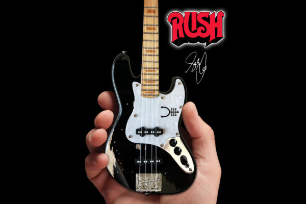 Axe Heaven Announces Rush Mini Bass And Guitar Replica Collectibles