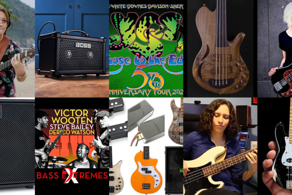 Weekly Top 10: Eva Gardner Podcast, Bass Extremes Returns, Top Bass Gear, Building A Groove With Minor Triads, Mini Geddy Bass, and More