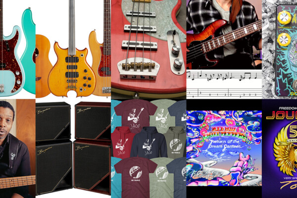 Weekly Top 10: New Bass Gear, Top 15 Blues Bass Lines, The Groove Exercise You Need Right Now, New Swag, and More