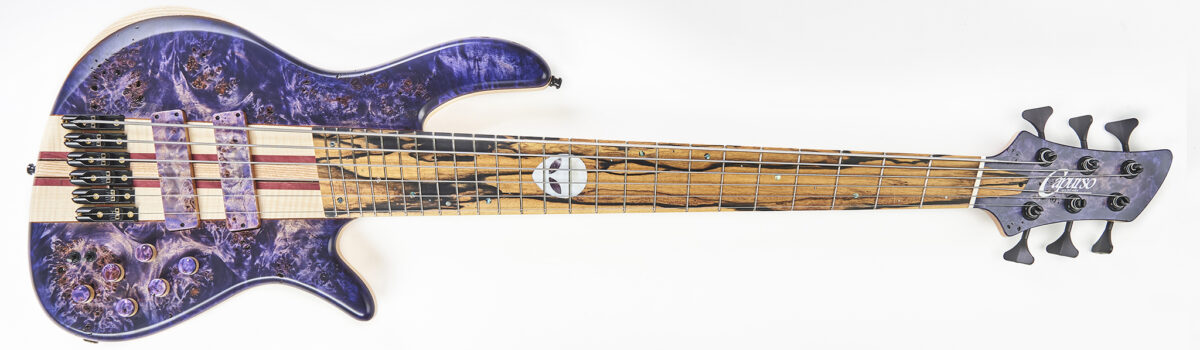 Capurso Guitars Sniper Deluxe Six-String Bass