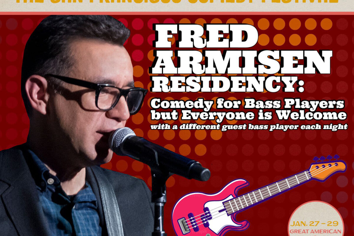 Fred Armisen: Comedy for Bass Players, But Everyone is Welcome
