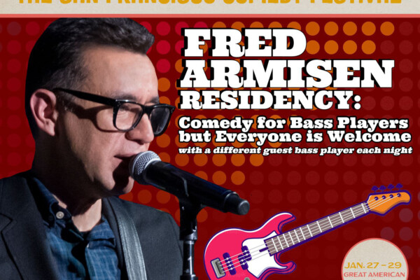 Fred Armisen Announces “Comedy for Bass Players, But Everyone is Welcome”