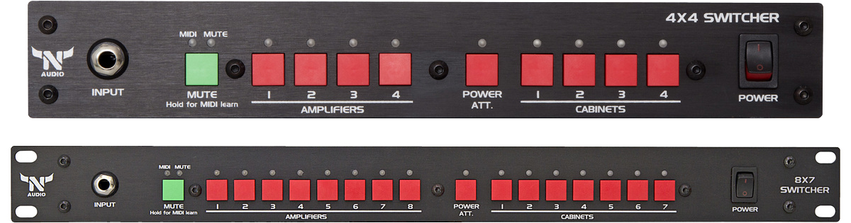 N-Audio Amp Cabinet Switchers