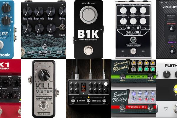 Best of 2022: The Top 10 Reader Favorite Bass Pedals & Effects