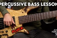 Tapping Technique and Composition: Percussive Bass Tapping on “Riches to the Conjuror”