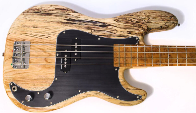 Bass of the Week: Crimson Guitars Spalted Ash Bass Master Build