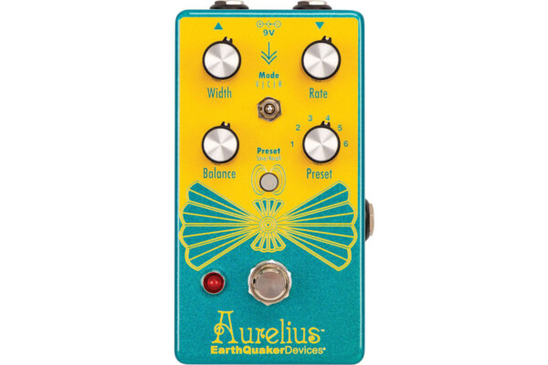 EarthQuaker Devices Introduces the Aurelius Tri-Voice Chorus Pedal