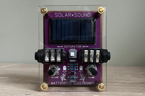 Mattoverse Electronics Unveils Solar Sound Desktop Saturator