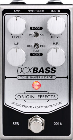 Origin Effects DCX Bass Tone Shaper and Drive Pedal