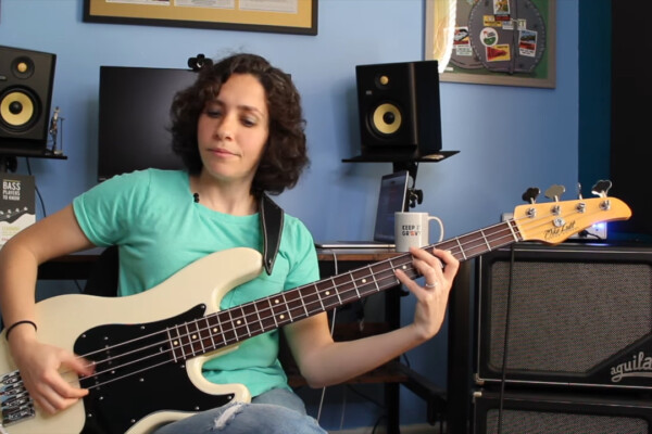 Nailing The Bass Intro To “My Girl” By Palm Muting and Getting a Vintage Tone