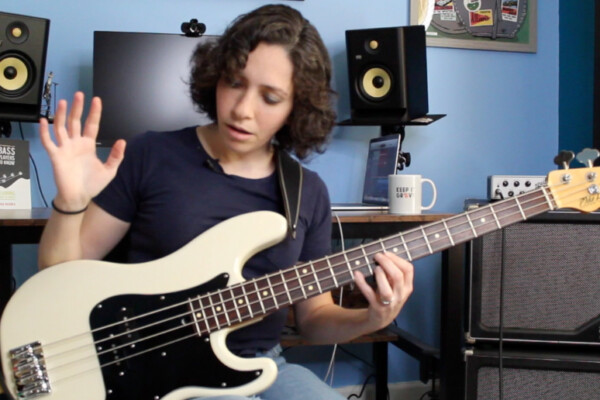 Playing Hammer-Ons on Bass In The Key Of E – Part 1