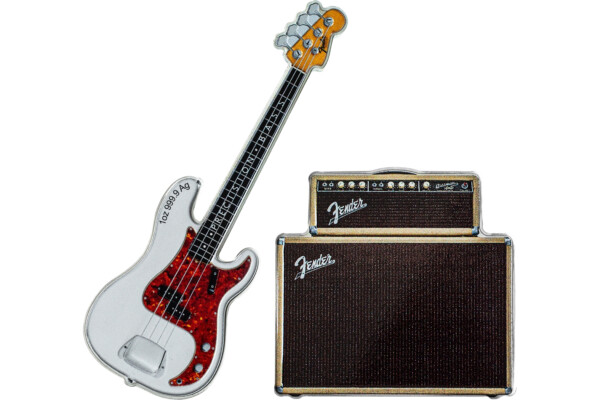 Fender Unveils Bass-Inspired Silver Coin Set