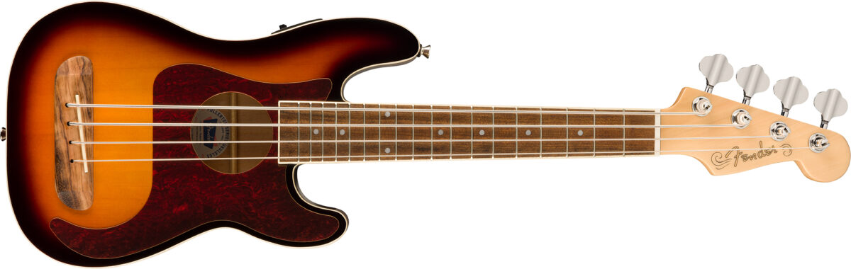 Fender Fullerton Precision Bass Ukulele Burst
