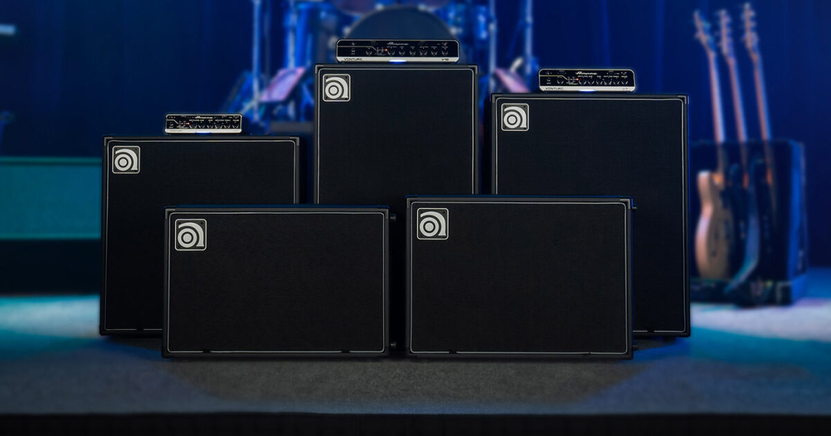 Ampeg Venture Series Family of Bass Amps and Cabinets