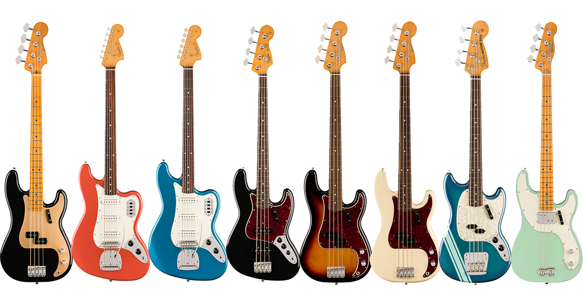 Fender Vintera II Collection Basses