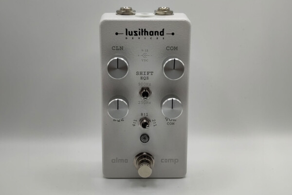 Lusithand Devices Introduces Alma Comp MKII Bass Compressor Pedal