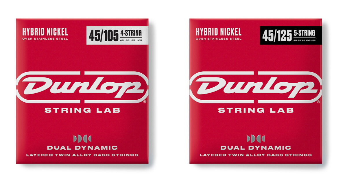 Dunlop Dual Dynamic Hybrid Nickel Bass Strings