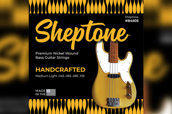 Sheptone Debuts Premium Nickel Wound Bass Strings