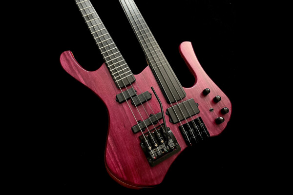 Bass of the Week: MG Bass Guitar Duo Oasis Double Neck