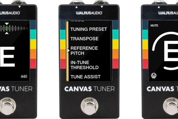 Walrus Audio Adds Tuner Pedal to Canvas Lineup
