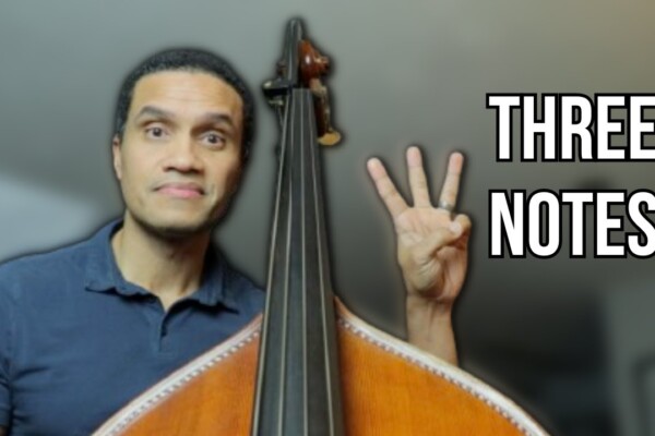 The Three-Note “Hack” To Better Bass Lines (and Solos)