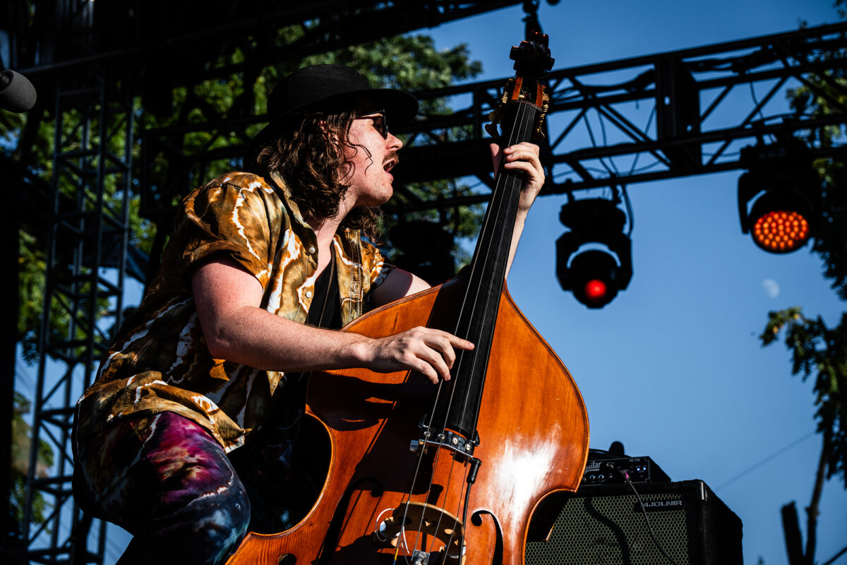 Will "Mustang" McGee with upright bass