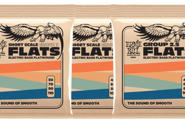 Ernie Ball Adds to Flatwound Bass Strings Line