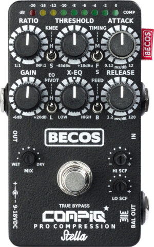 Becos FX CompIQ Stella Pro Compressor MK2 Pedal