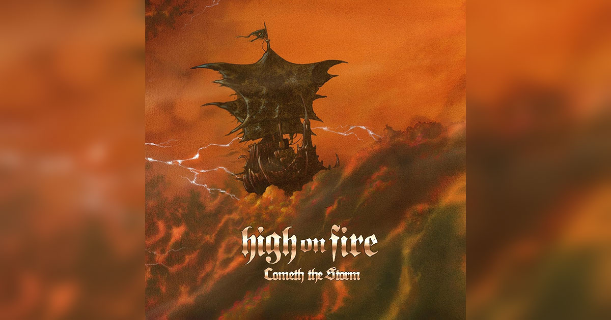 Jeff Matz Delivers Powerful Riffs on High On Fire’s “Cometh The Storm”