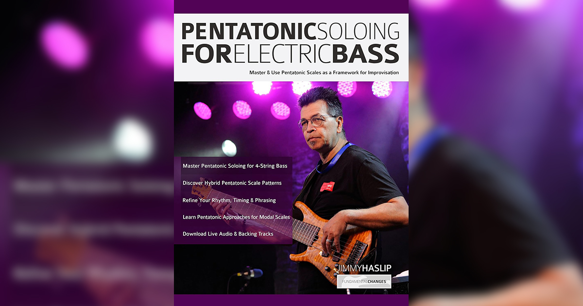 Jimmy Haslip Publishes "Pentatonic Soloing for Electric Bass" Instructional Book