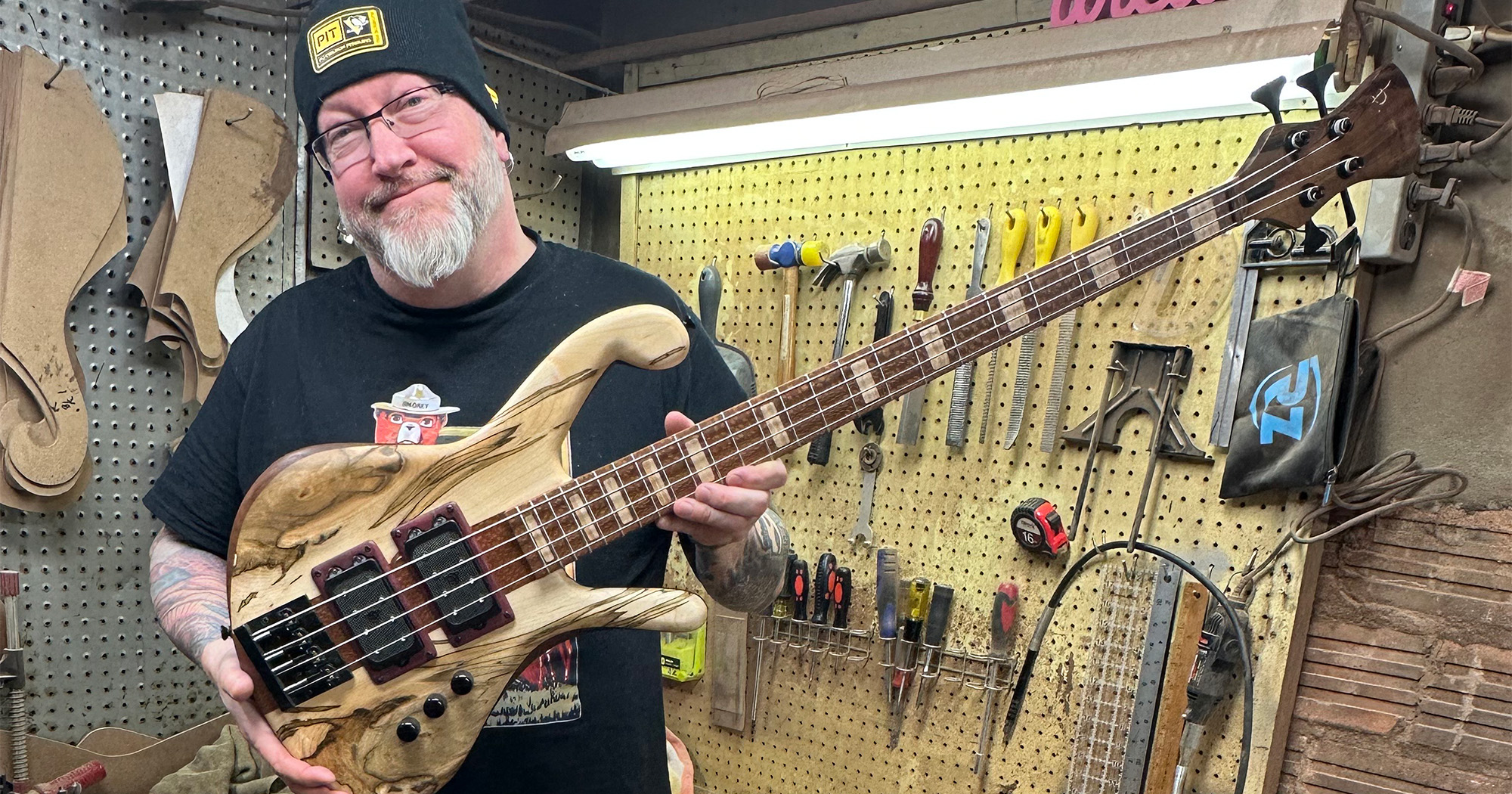 Bass of the Week: A Lacewood-Laced Masterpiece from Beardly Customs ...
