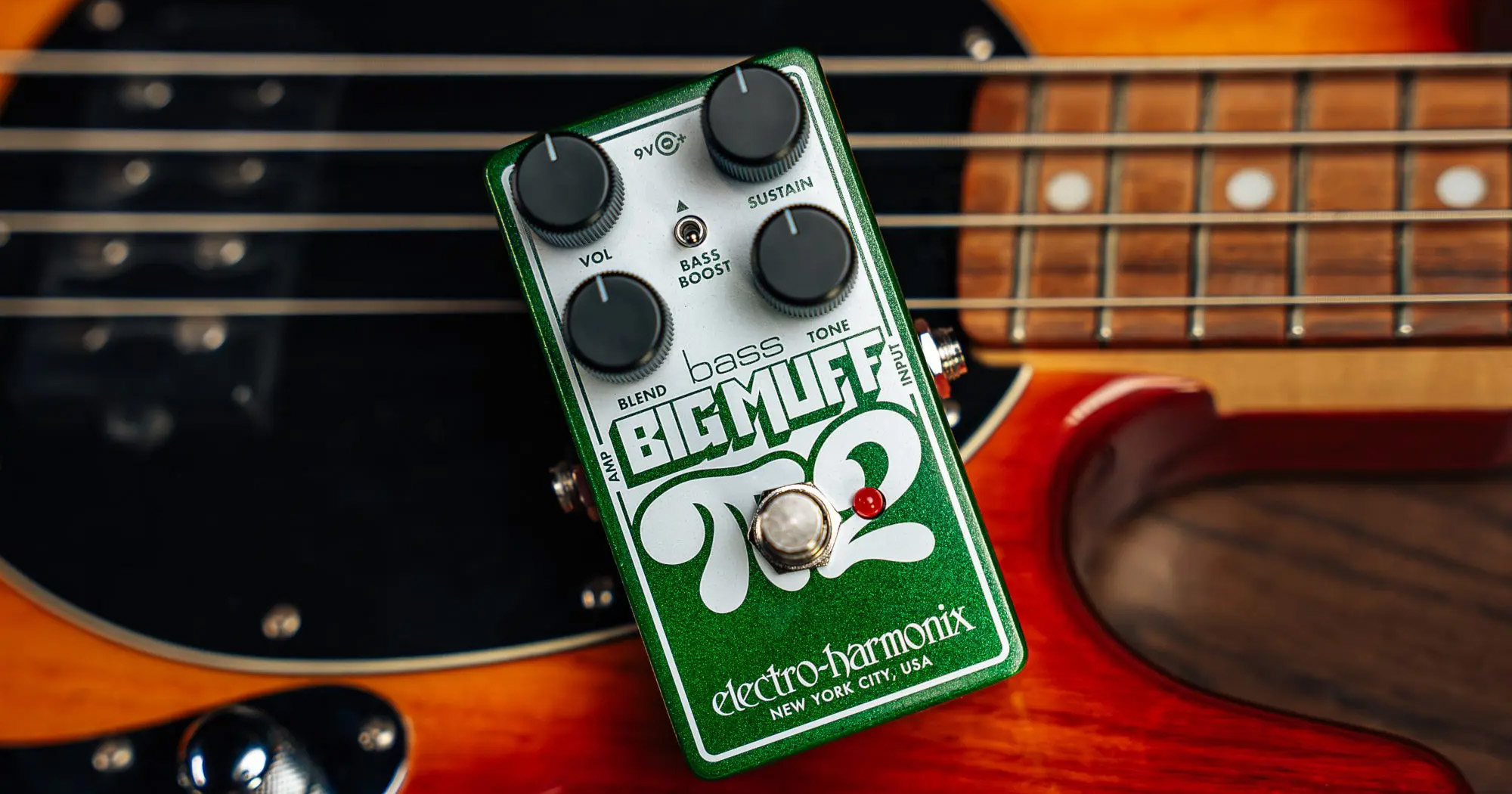 Bass Big Muff Pi 2: Electro-Harmonix Brings a “Lost” Big Muff