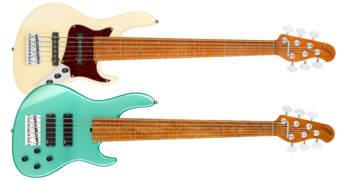 Sadowsky Debuts MetroExpress 6-String Bass Line with Modern and