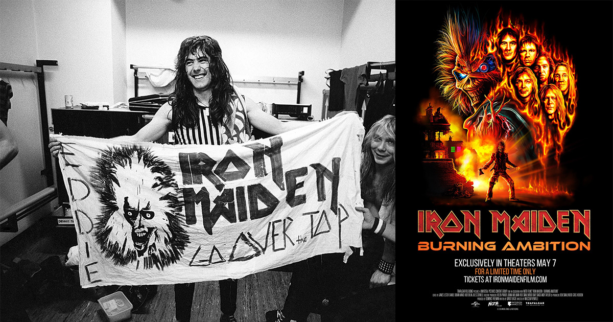 Iron Maiden Documentary "Burning Ambition" Trailer Teases a Deep Dive Into 50 Years of Metal History