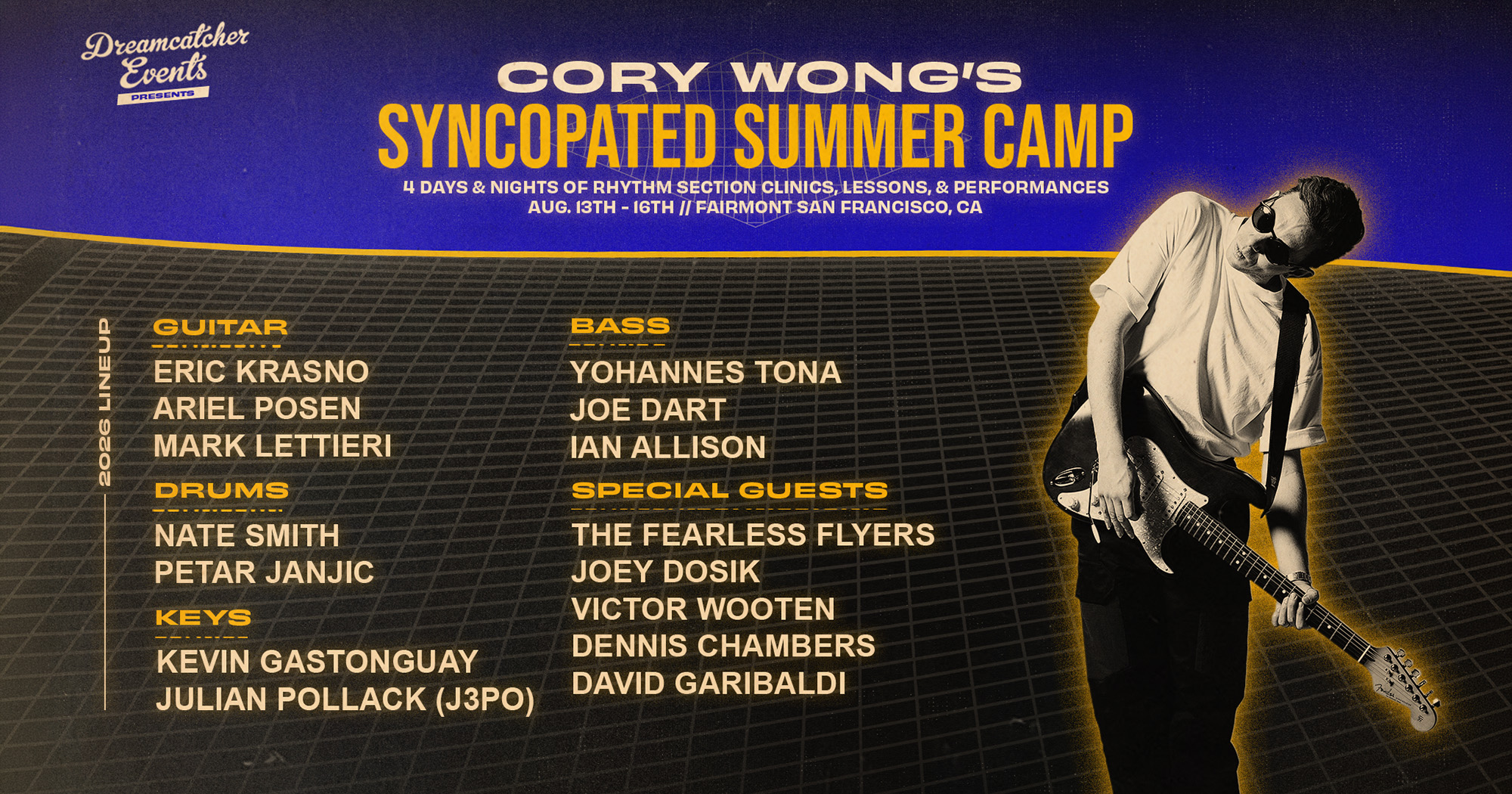 Cory Wong’s Syncopated Summer Camp Returns With Joe Dart, Victor Wooten, and More