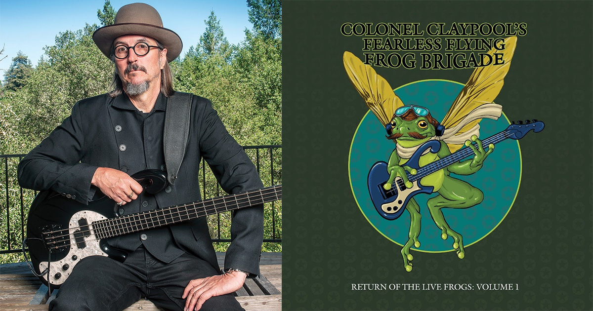 Les Claypool’s Frog Brigade Returns With New Live EP Ahead of Claypool Gold Tour