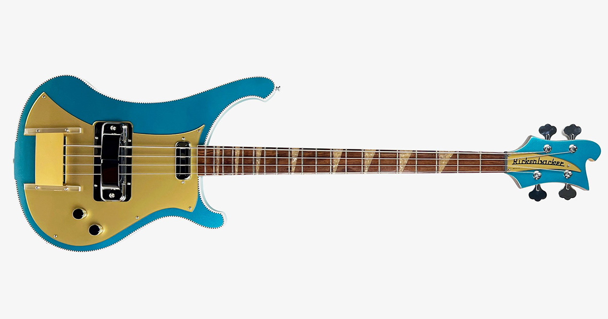 Inside Geddy Lee’s New Custom Rickenbacker 4000V Bass for Rush’s Return