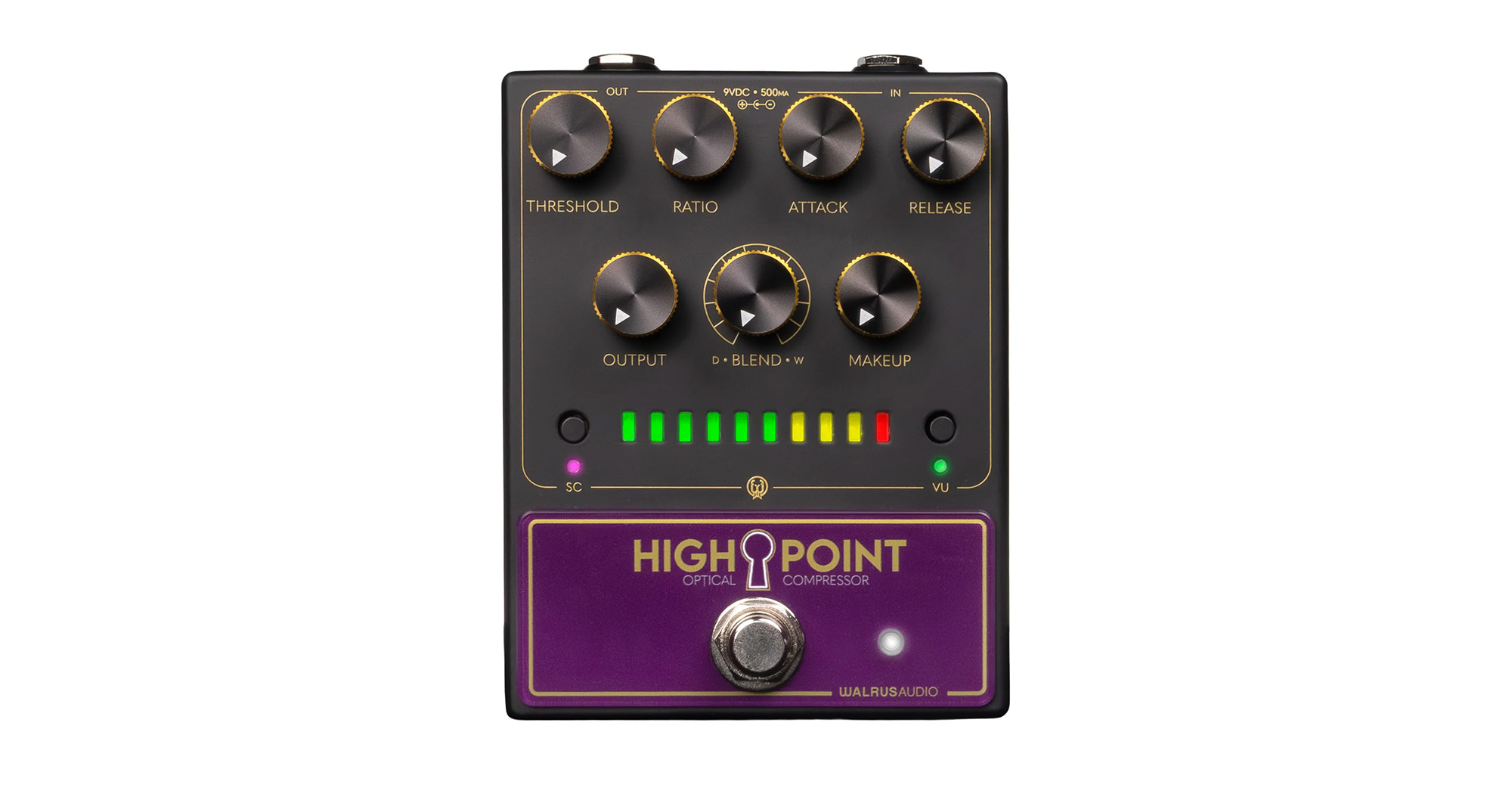 Walrus Audio’s Highpoint Compressor Brings Bass-Friendly Control and Big Headroom