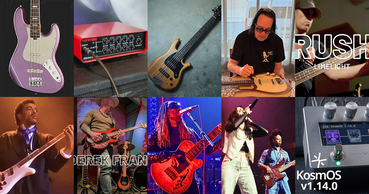 Weekly Top 10: Harley Benton, Sunn Amps, Serek Basses, and More