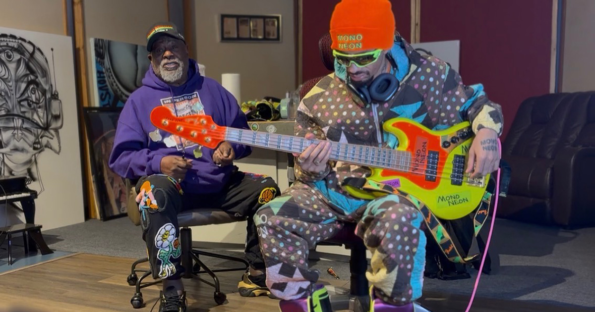 MonoNeon Gets Weird With George Clinton on “Tha Dumb Stuff”
