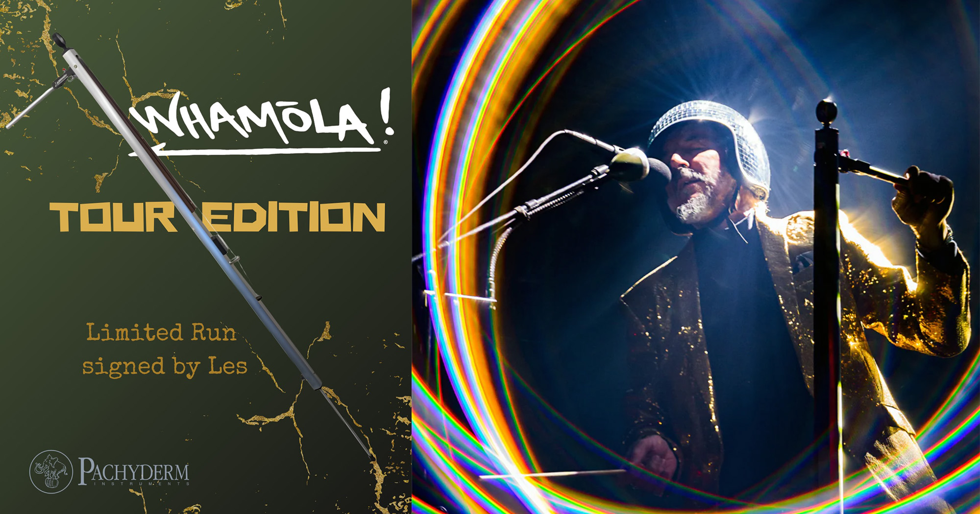 Signed Les Claypool Whamolas Are Coming to the Claypool Gold Tour