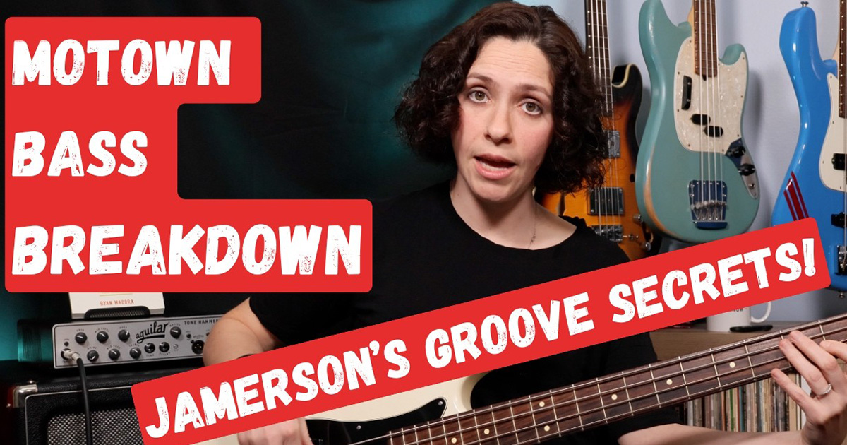James Jamerson Motown Bass Breakdown: Add “What’s Going On” Feel to Your Groove